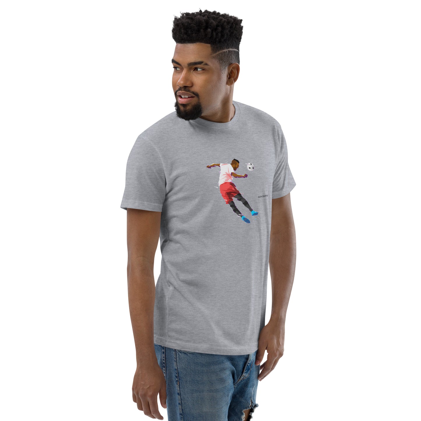 Men's Fitted Soccer T-shirt