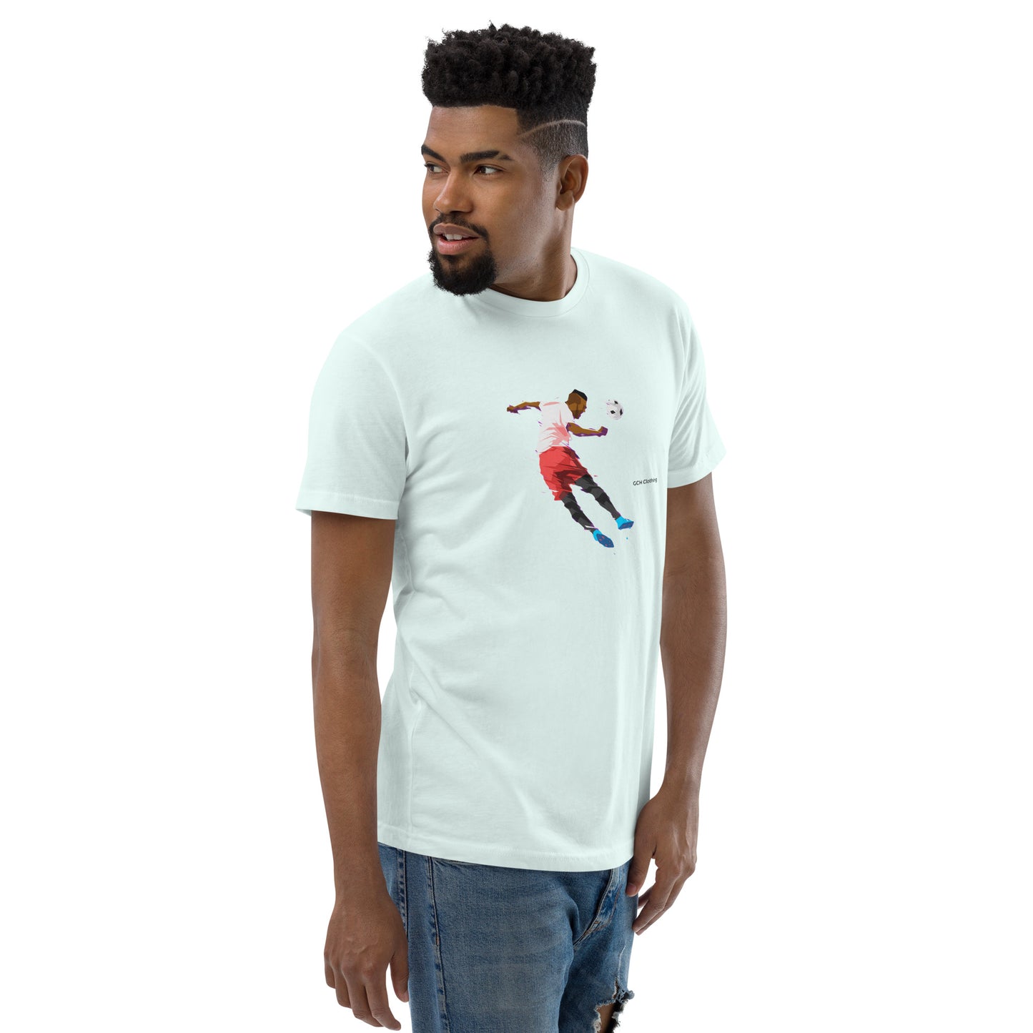 Men's Fitted Soccer T-shirt