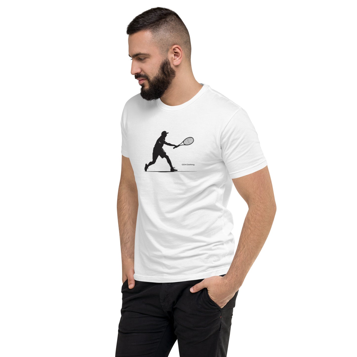 Men's Fitted Tennis T-shirt