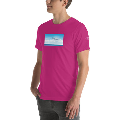 Retro Plane Unisex t-shirt