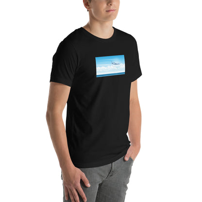 Retro Plane Unisex t-shirt