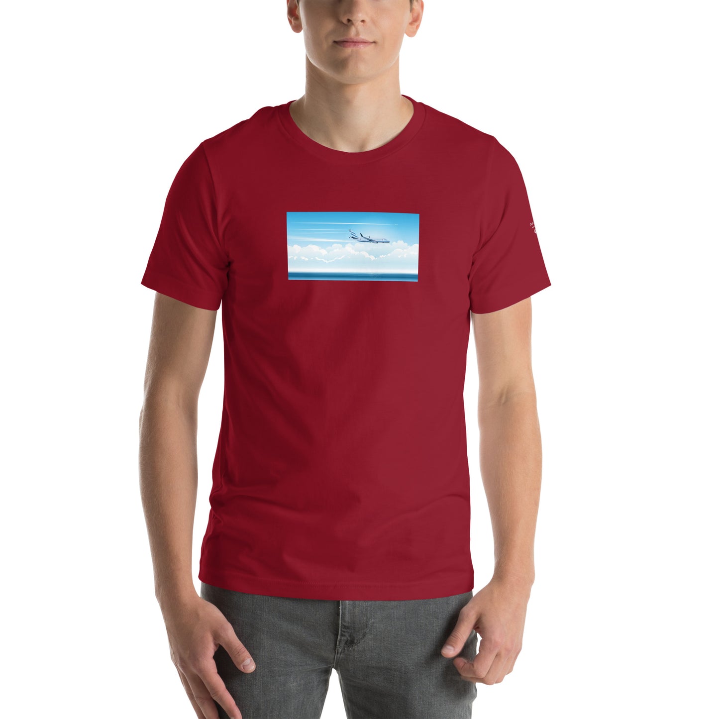 Retro Plane Unisex t-shirt