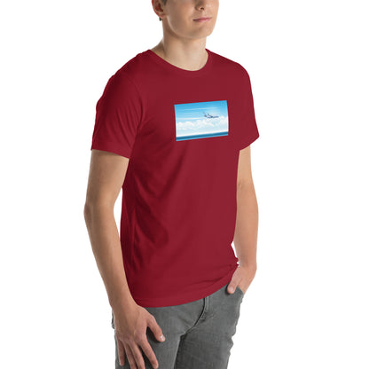 Retro Plane Unisex t-shirt