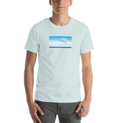 Retro Plane Unisex t-shirt