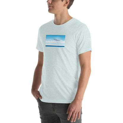 Retro Plane Unisex t-shirt