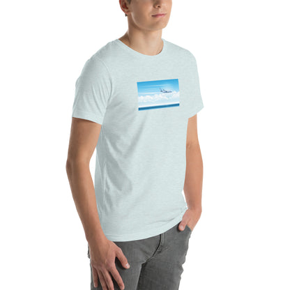 Retro Plane Unisex t-shirt