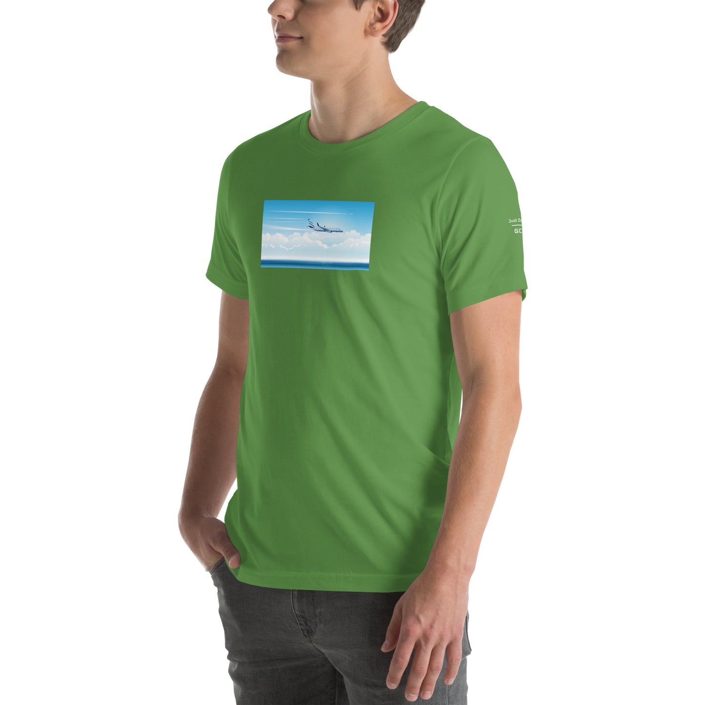 Retro Plane Unisex t-shirt