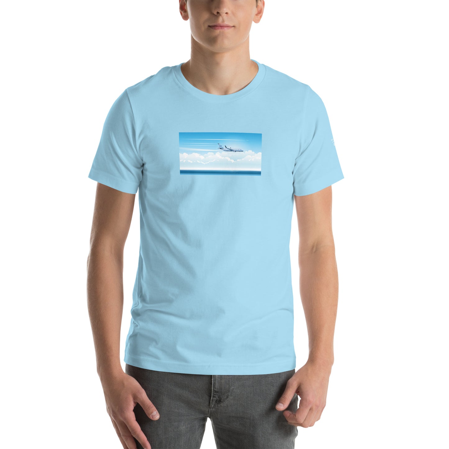 Retro Plane Unisex t-shirt