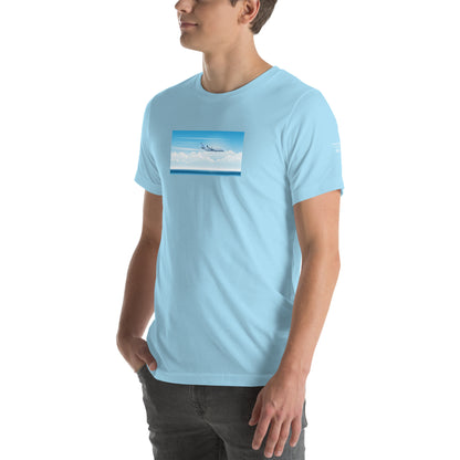 Retro Plane Unisex t-shirt