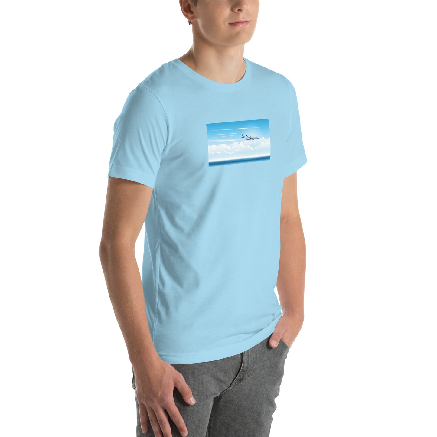 Retro Plane Unisex t-shirt