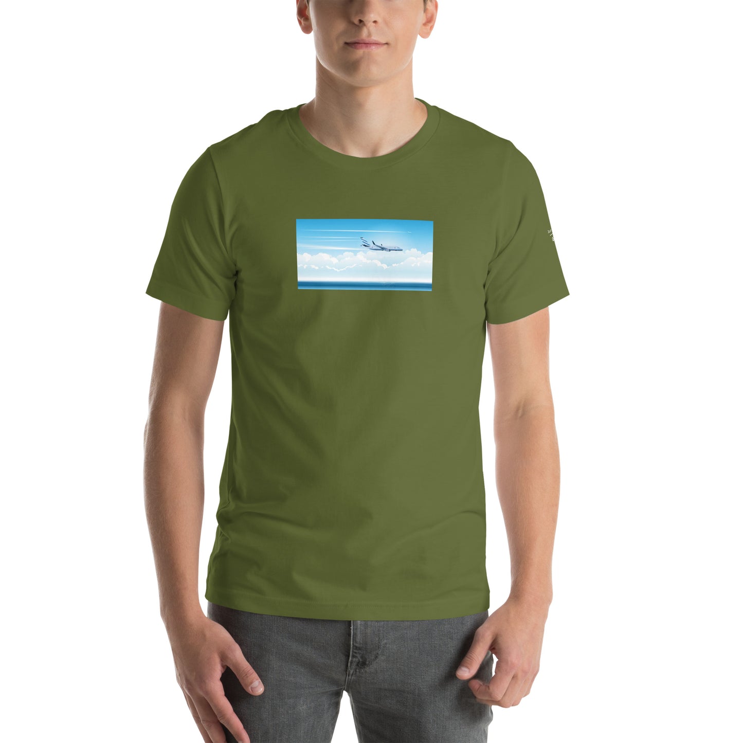 Retro Plane Unisex t-shirt