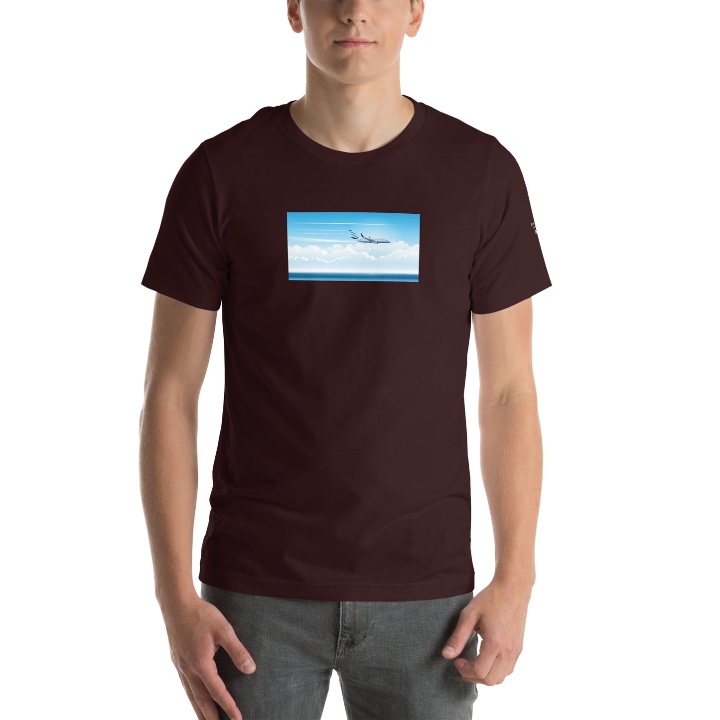 Retro Plane Unisex t-shirt