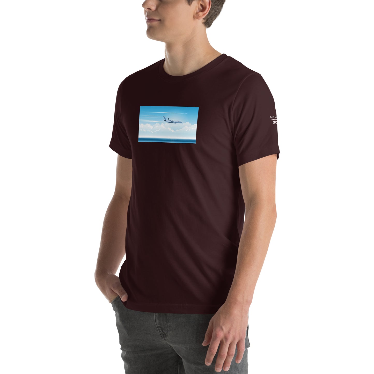 Retro Plane Unisex t-shirt