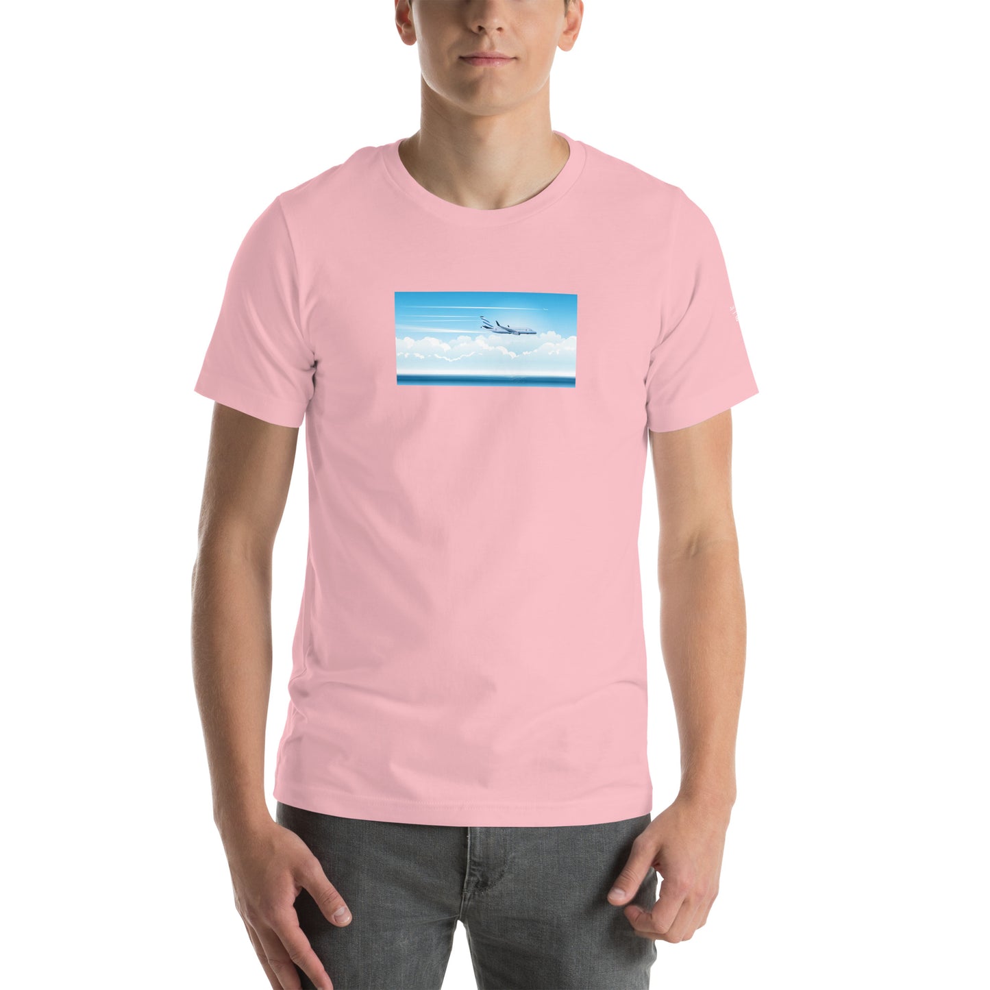 Retro Plane Unisex t-shirt