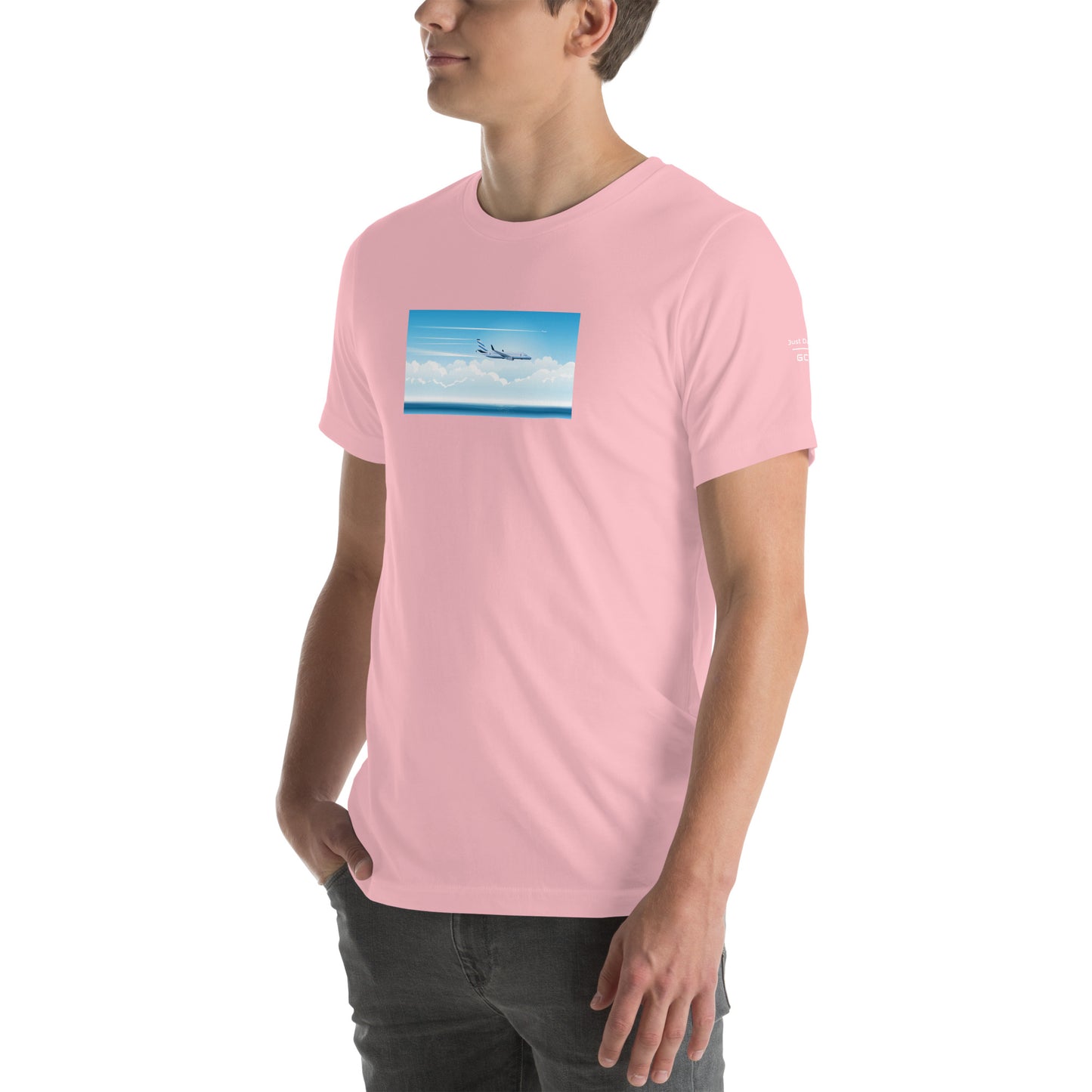 Retro Plane Unisex t-shirt