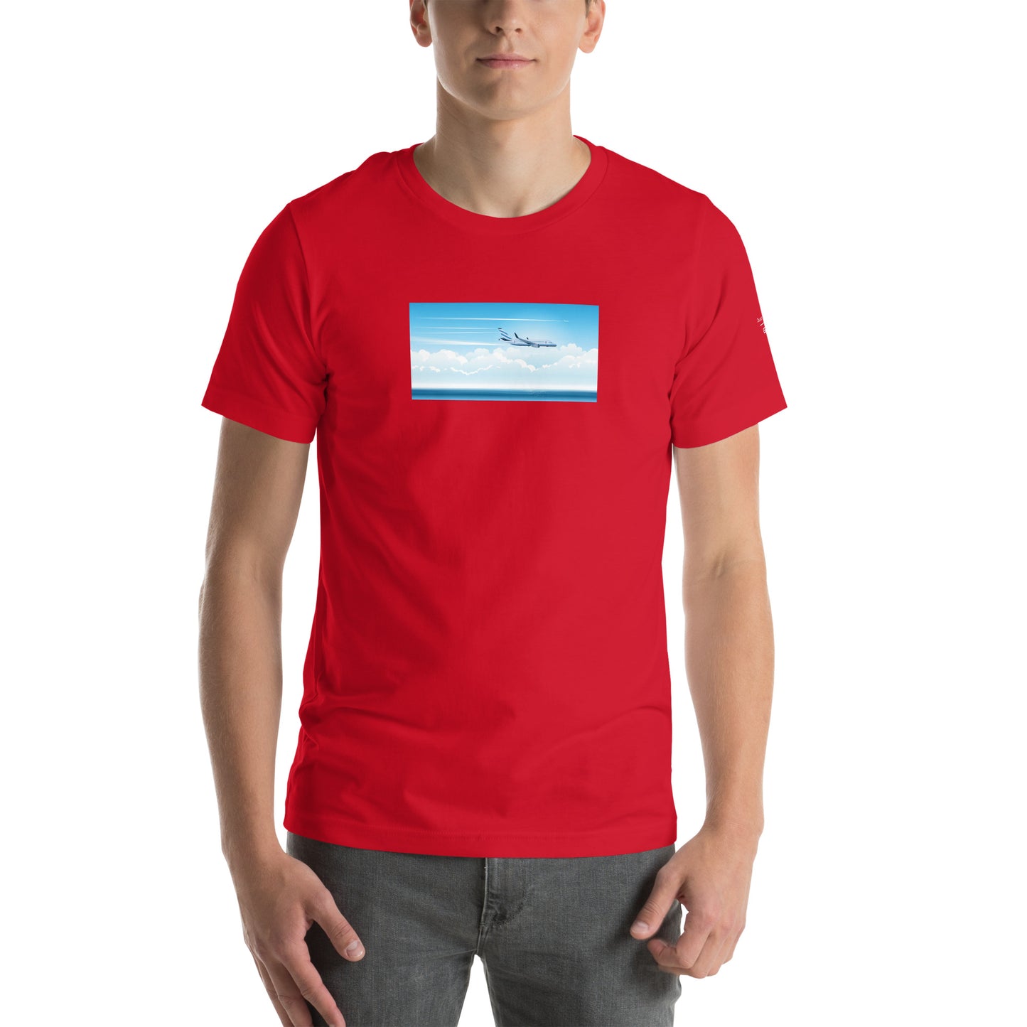 Retro Plane Unisex t-shirt