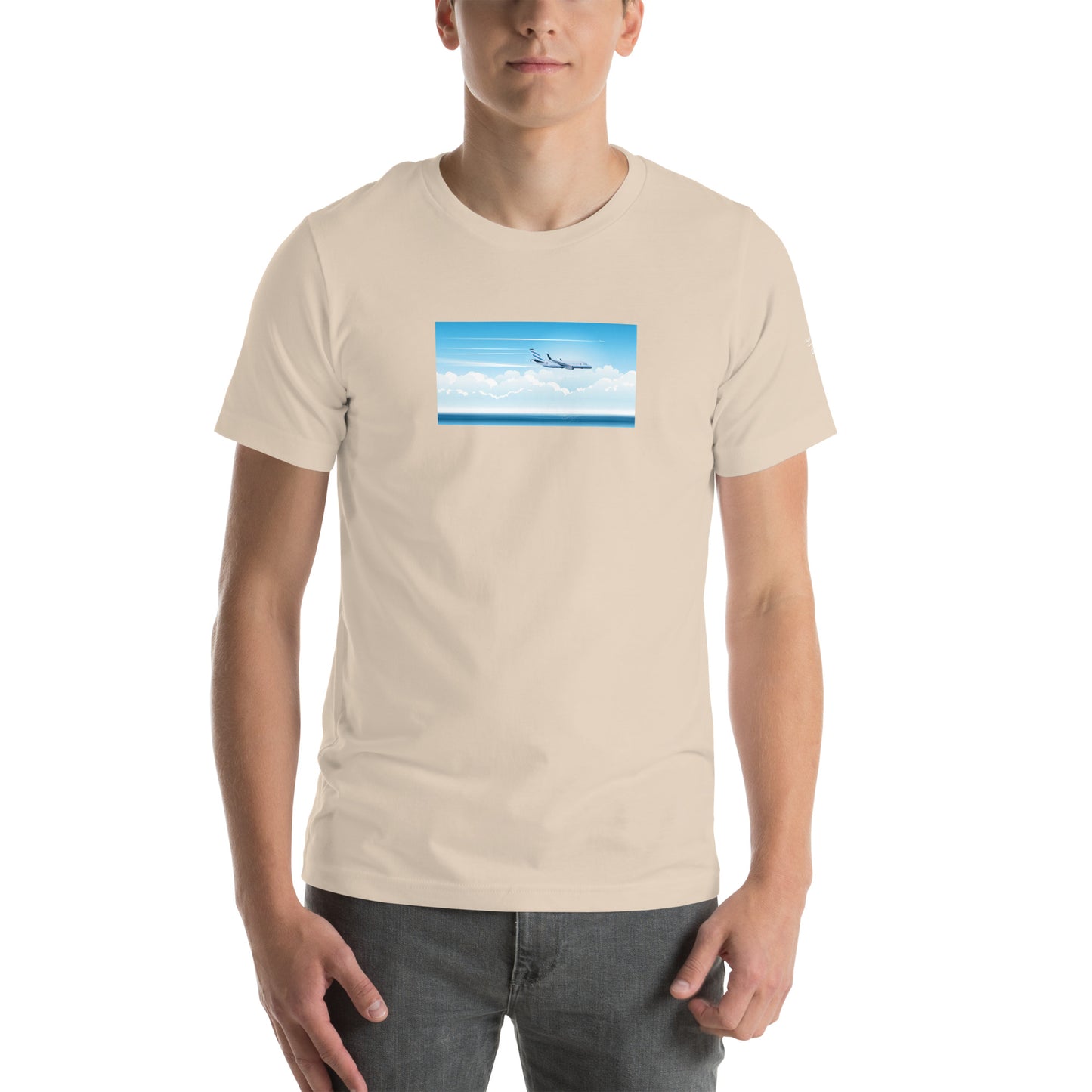 Retro Plane Unisex t-shirt