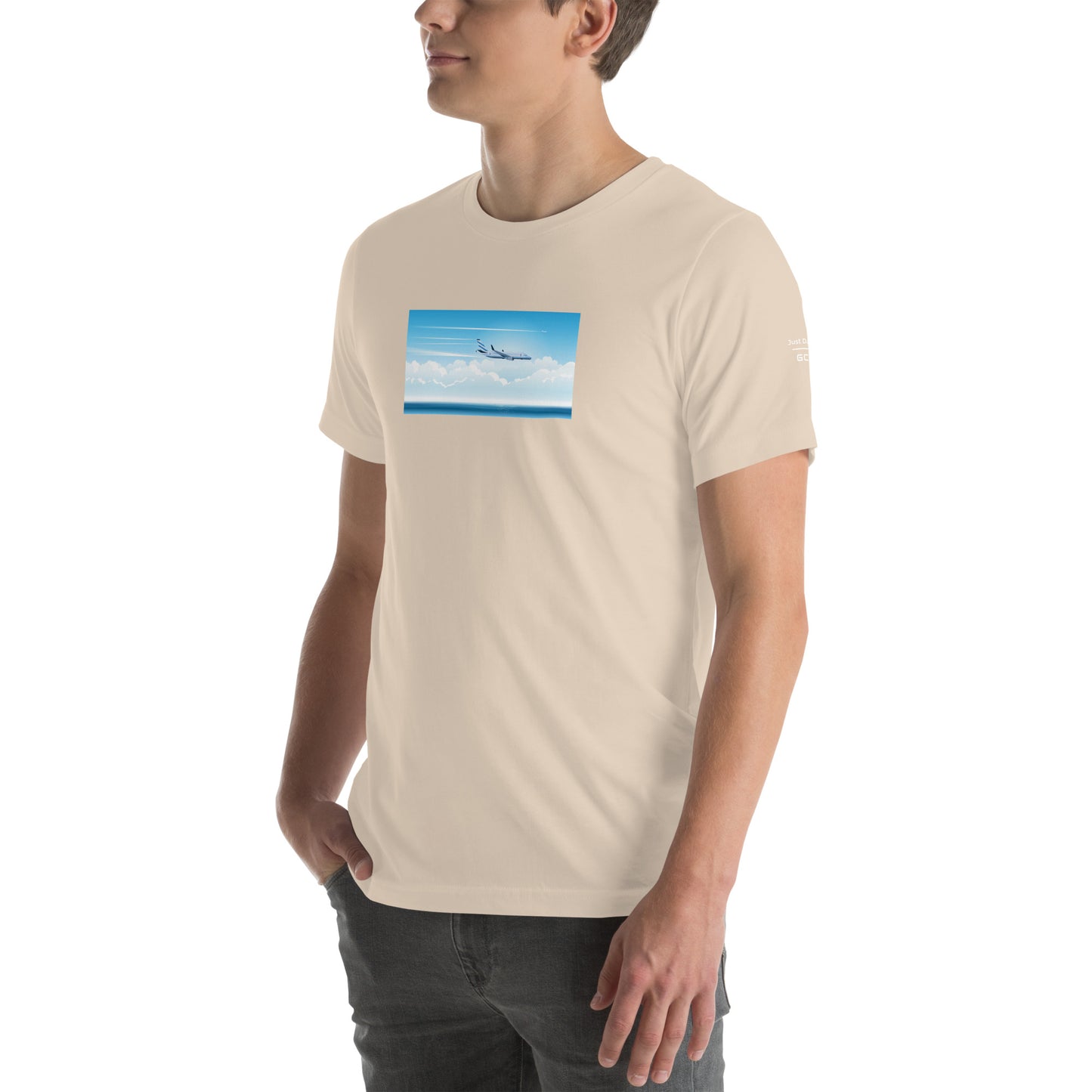 Retro Plane Unisex t-shirt